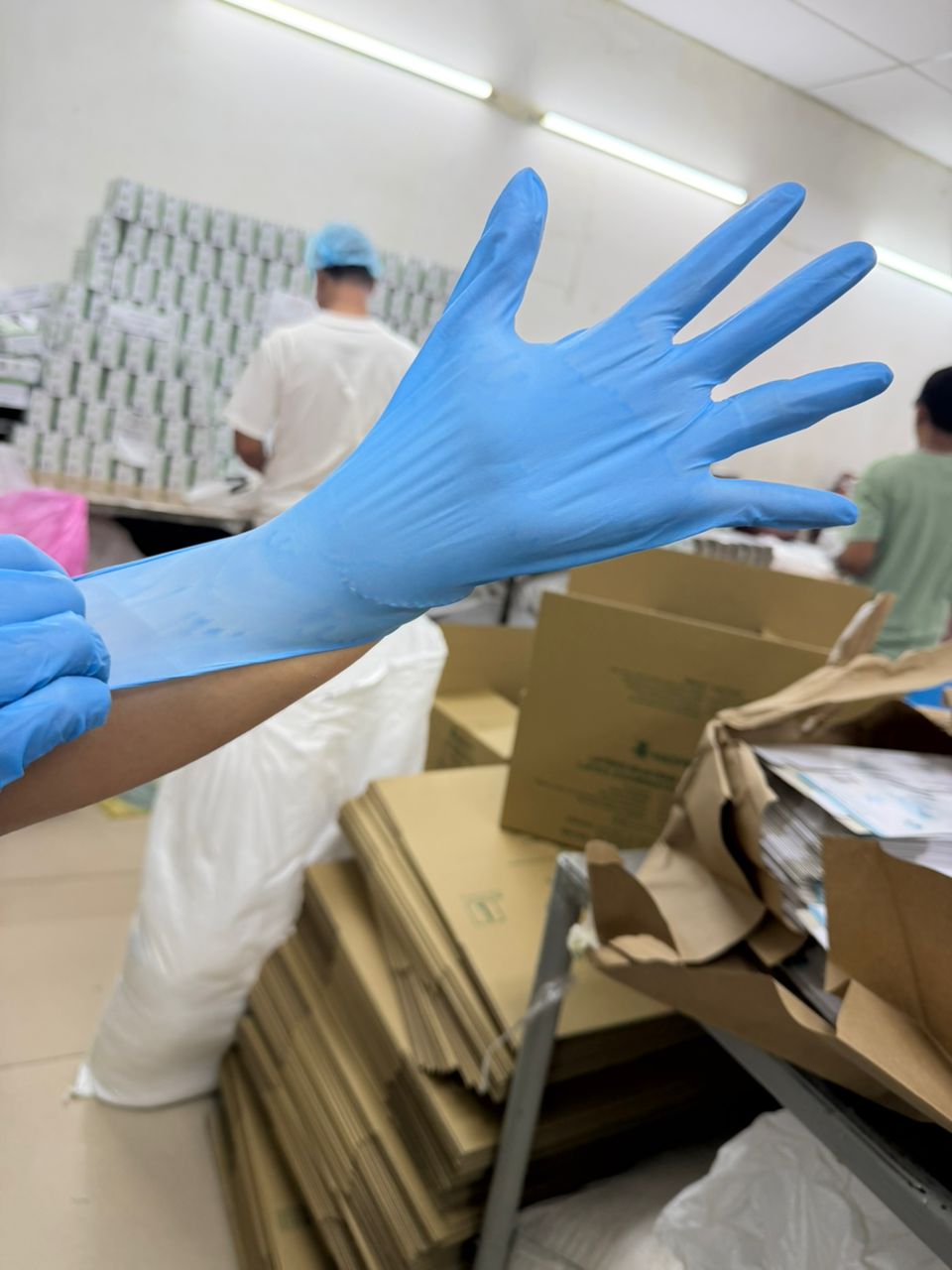 GBM Gloves cleanroom quality team